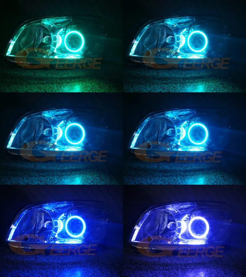 RGB angel eyes Toyota RAV4 2009-2013(5)