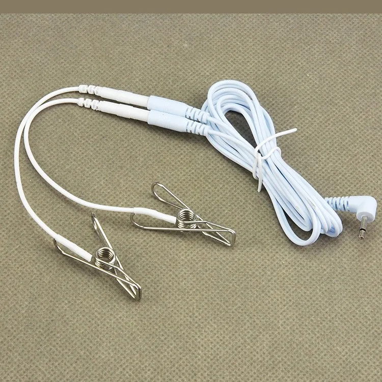 Electric stimulation clit clamp Boobs pussy assholes