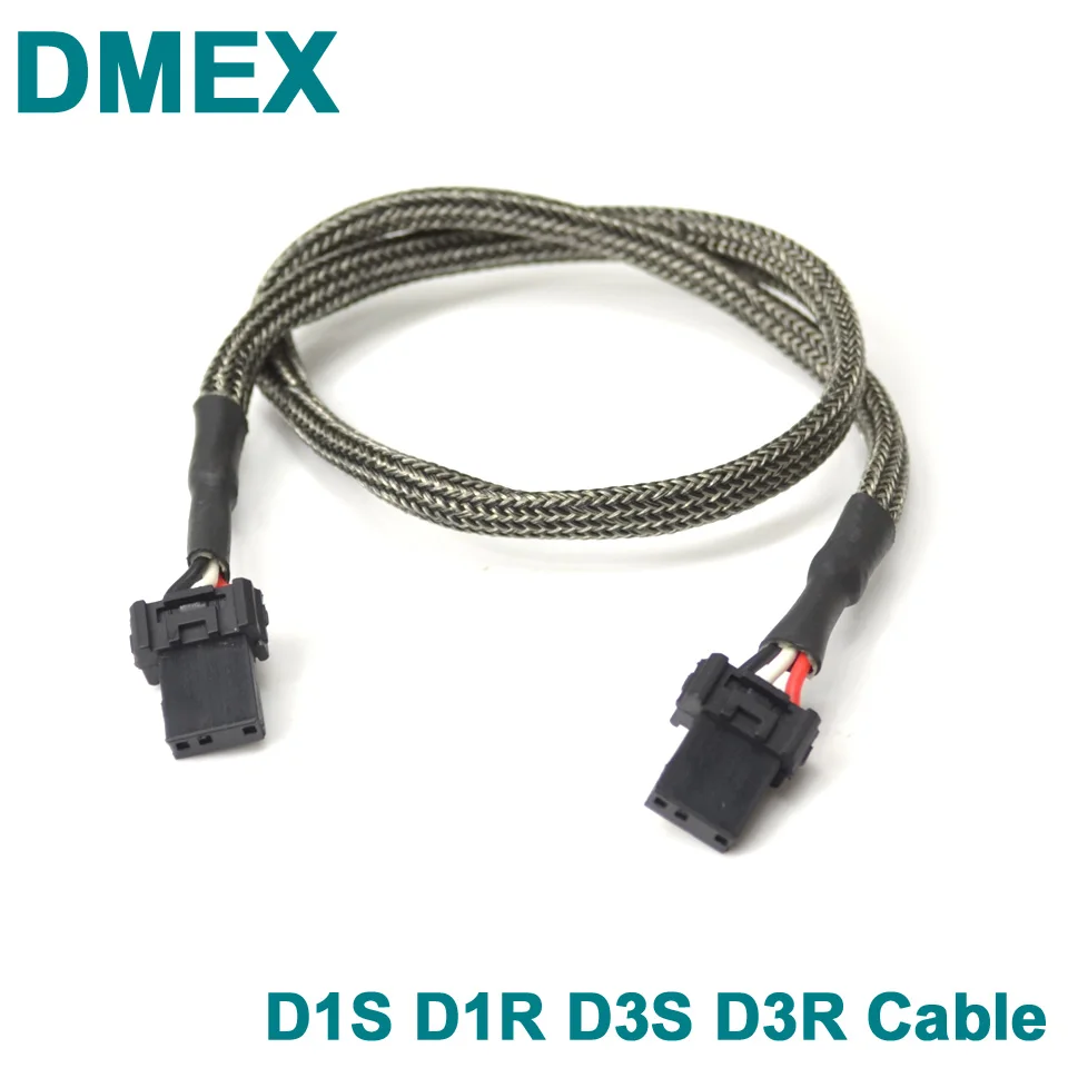 

DMEX 2 PCS D1S D3S Adapter Cable Connector Used for D1S/D1R/D3S/D3R Ballast Power Output Wire