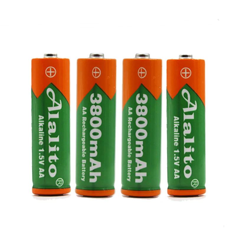 10 шт./лот новый бренд AA Аккумуляторная батарея 3800mah 1 5 V Новая Щелочная