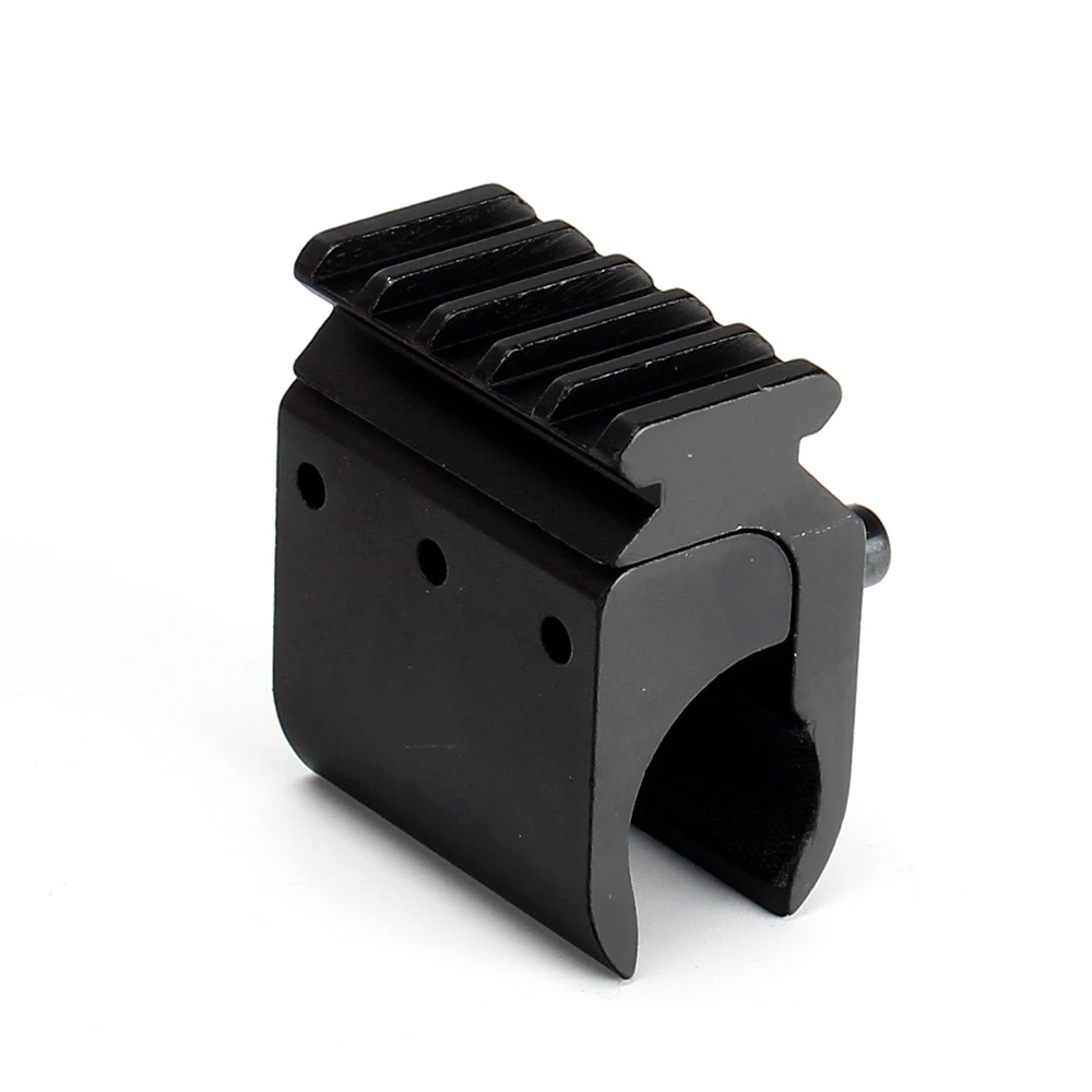 

CRUSHUNT 1pc 2 Styles Single/Double Tube Shotgun Picatinny Rail Adaptor for 20mm Rail Mount Hunting Tactical Accessories
