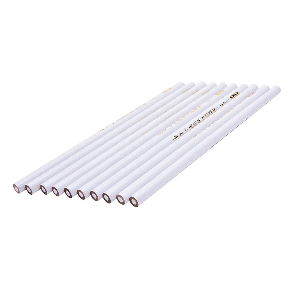 10Pcs/Set Nail Rhinestones Gems Picking Tools Professional Wooden Dotting Pencils Point Drill Pen for Nail Art Wholesale