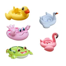 

Baby Swimming Ring Inflatable Flamingo Swan Seat Swim Ring Outdoor Beach Pool Float Summer Water Fun Kids Swimming Pool Toy