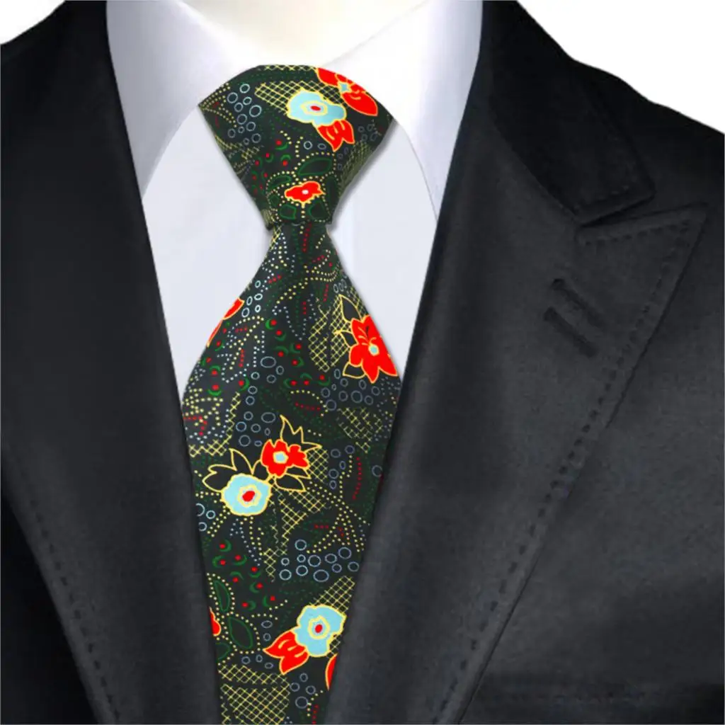 Buy A 1237 Silk Print Mens Neckties Vintage Floral