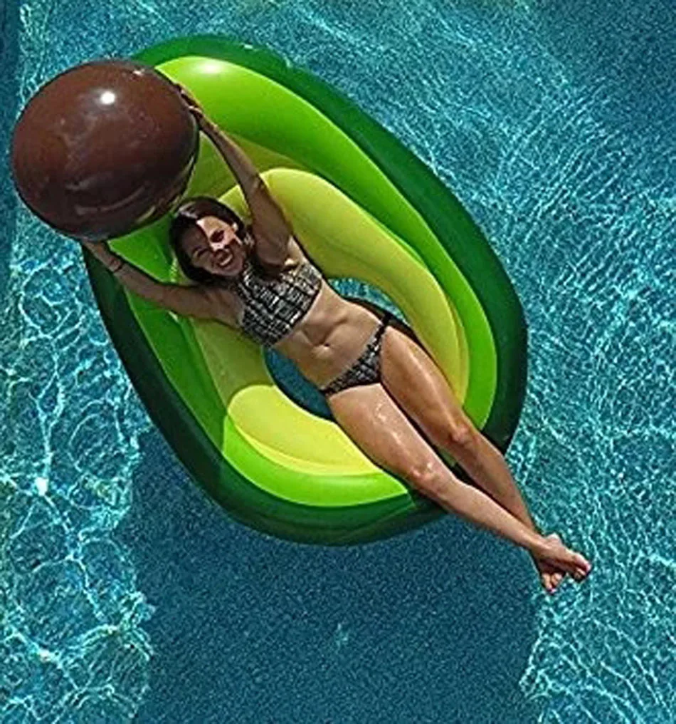 Надувной бассейн поплавок авокадо надувной поплавок плавательный бассейн кольцо надувной бассейн игрушки для взрослых круг для плавания буй для плавания Boia Piscina