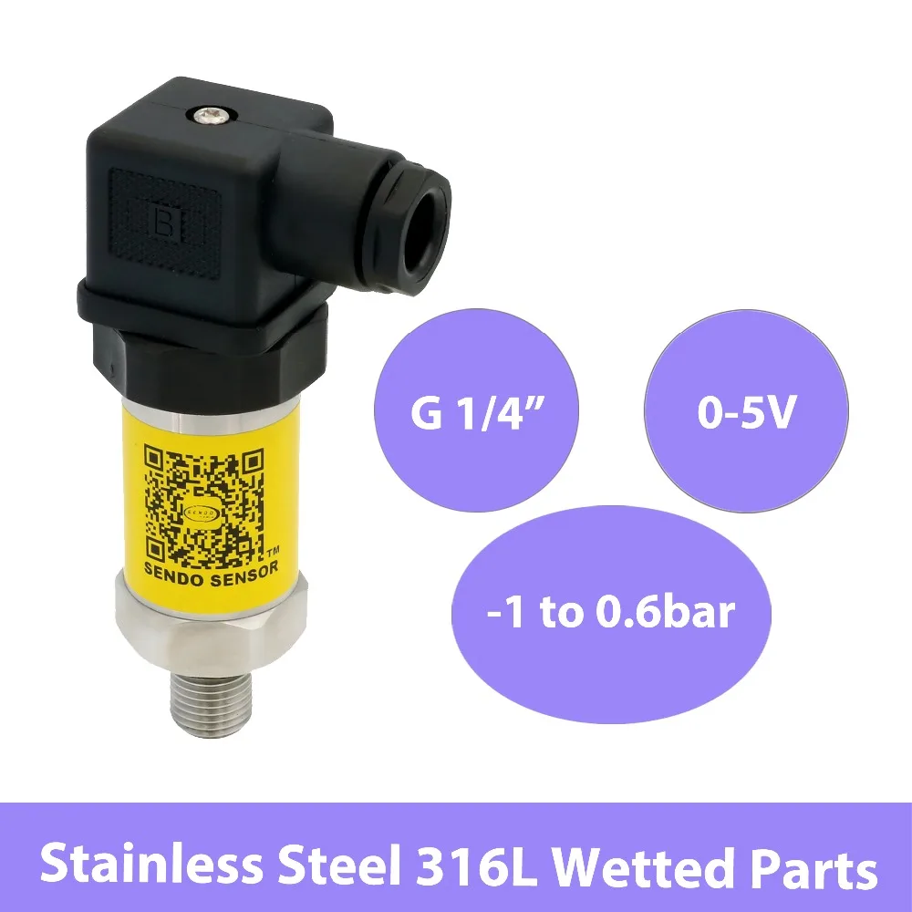 -От 1 до 0,6 бар датчик давления соединения, 0 5 в аналоговый выходной передатчик давления, 12 В 24 в 30 В DC мощность, g 1 4 пресс-преобразователь