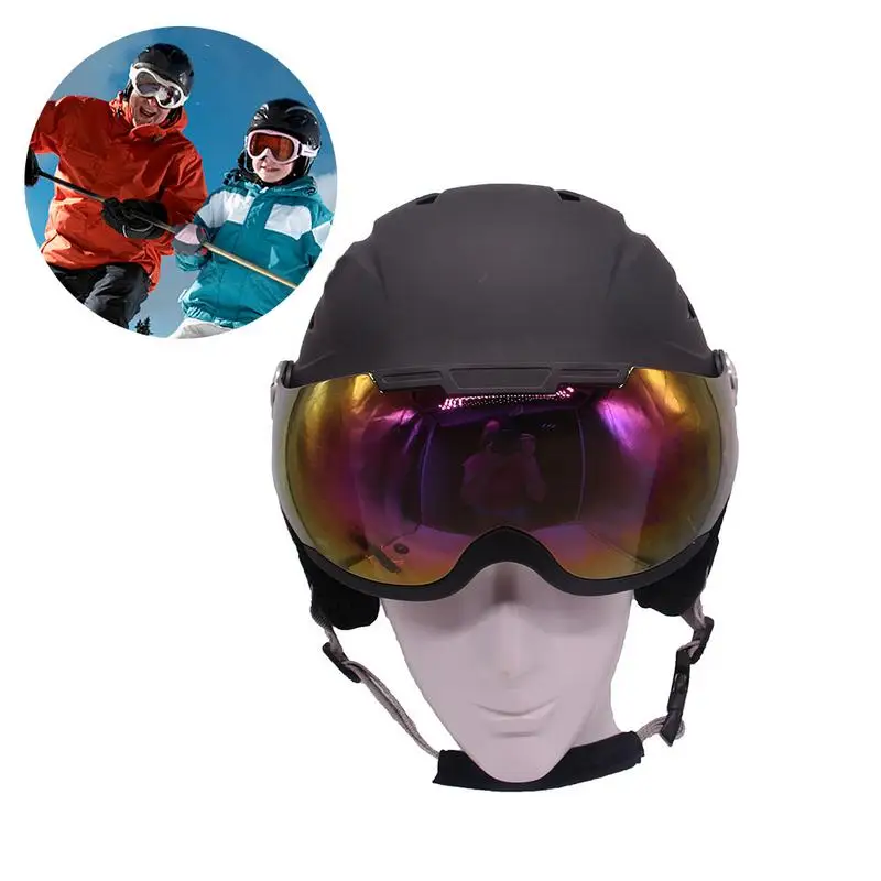 Adulto profesional ultraligero Snowboard de una sola tabla de esquí gafas de esquí al aire libre casco de esquí de invierno conjunto para Mujeres Hombres