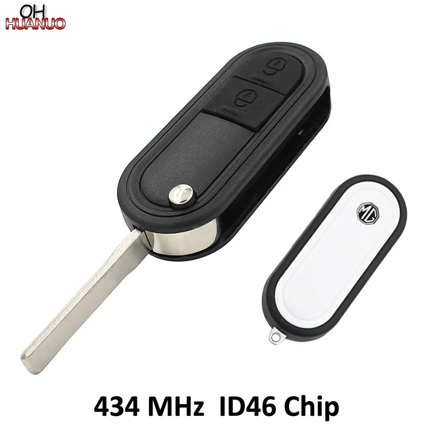 

Smart Remote Car Key Fob 2 Butons 434MHZ With ID46 Chip for MG3