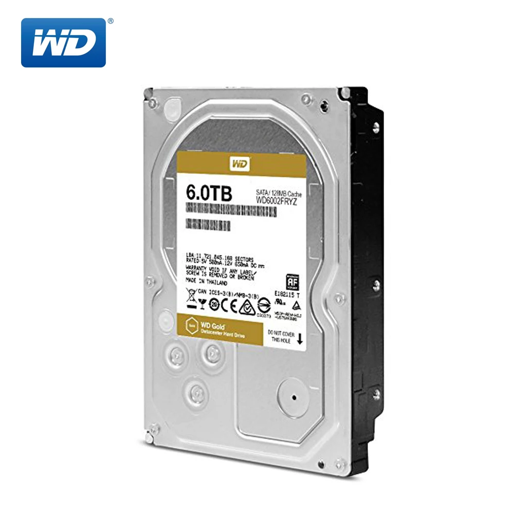 Western Digital Gold NAS Hard 2TB 4TB 6TB 8TB