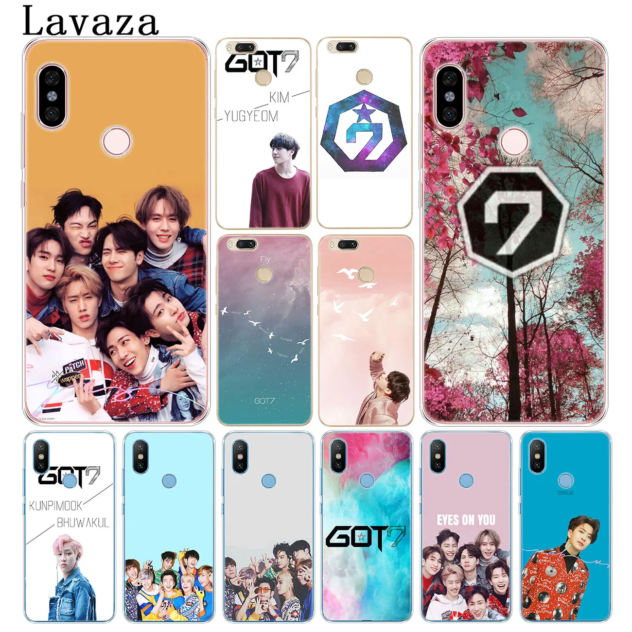 

Lavaza kpop got7 JinYoung Jackson Hard Phone Case for Xiaomi Redmi K20 7A 6A 4A GO S2 Note 8 7 5 4 4X 6 Pro Plus Cover