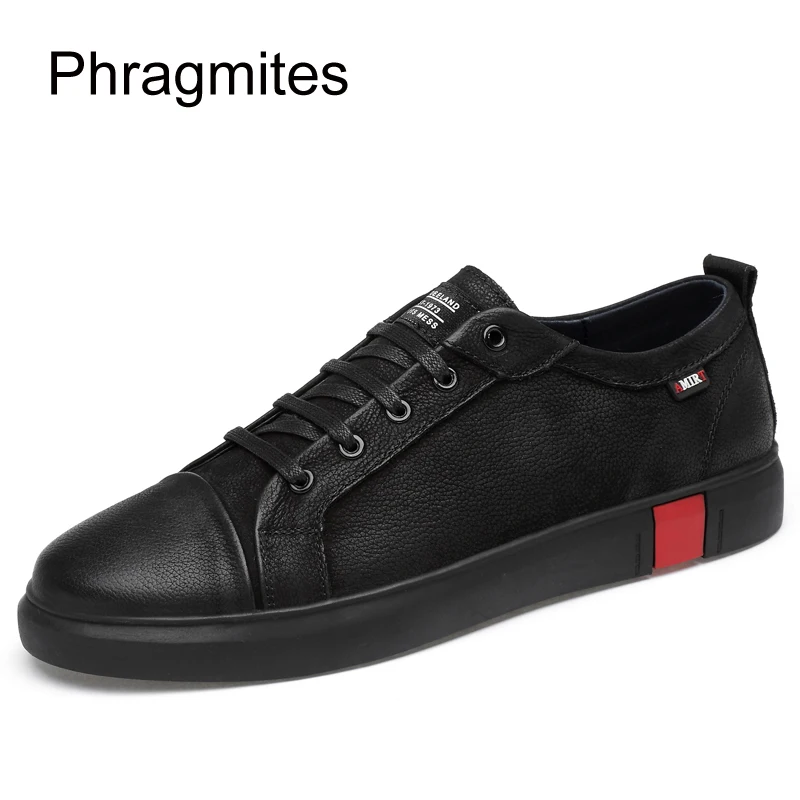 

Phragmites shoes for men nubuck genuine leather dress shoes cool black small size 36-46 male board shoes zapatos hombre