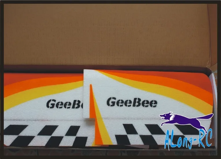 EPP самолет RC 3D модель ру аэроплана хобби игрушки размах крыльев 1000 мм GeeBee F3D (набор