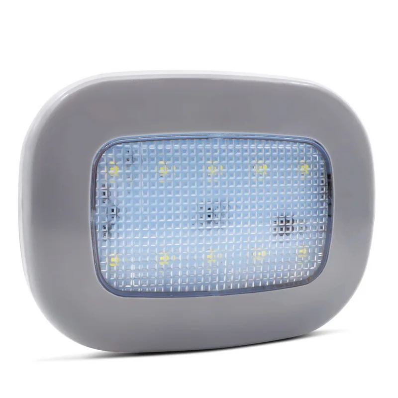 

Safego USB Rechargeable LED Car Reading Light Interior Roof Doom Lamp Universal Magnetic LED Car Styling Night Light White