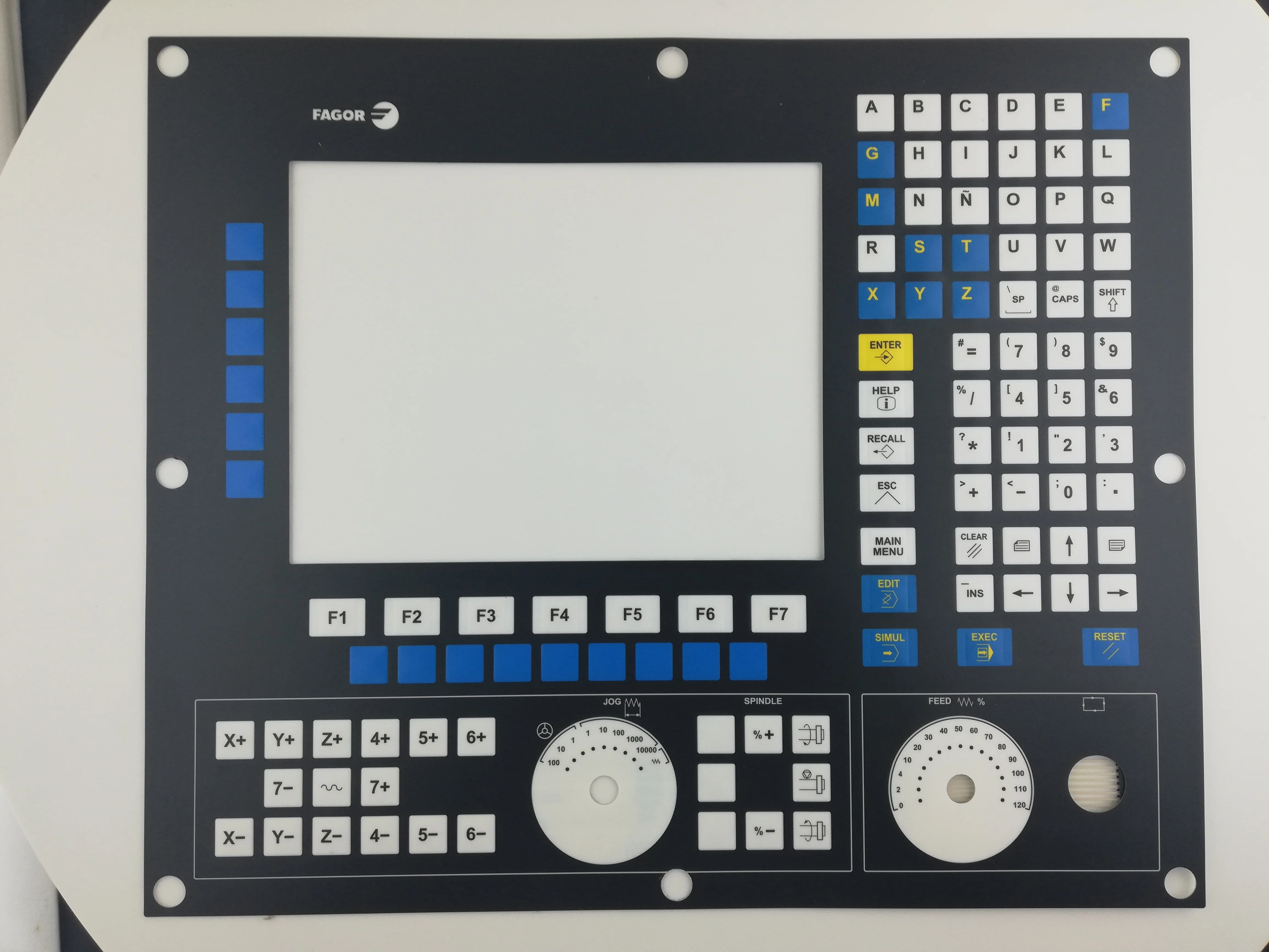 Membrane Keypad For FAGOR 8055 CNC System Key Button New