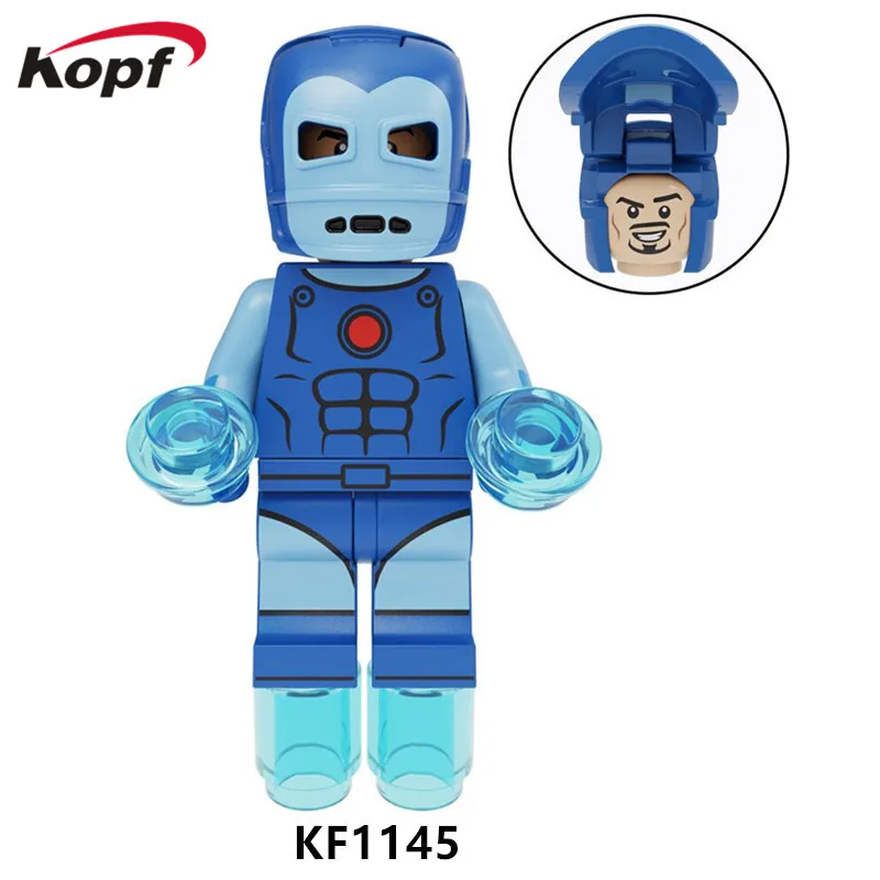 

Iron Man Figures Patriot Ironman Action Figure Infinity War Collection Super Heroes Building Block Education Toys Doll KF1145