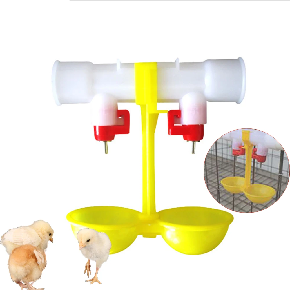 

5pcs poultry nipple drinker plastic automatic drinking system cage layer broiler brooder cages drinkers waterer farm equipment