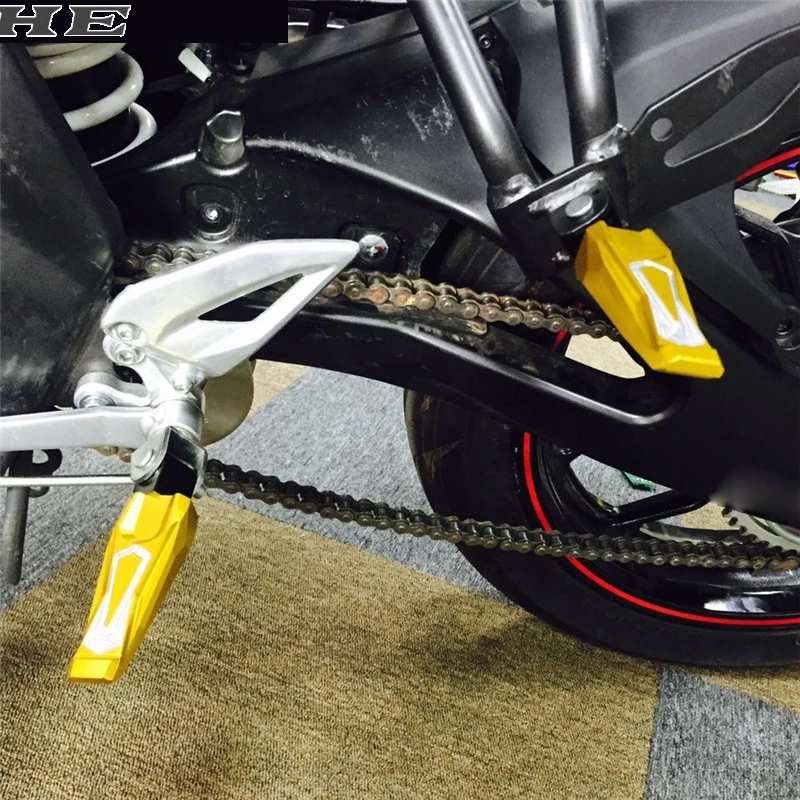 Мотоцикл с ЧПУ подножки задние Пассажирские подножки подходят для Yamaha MT07 MT 07 mt-07 с лазером MT07 логотип