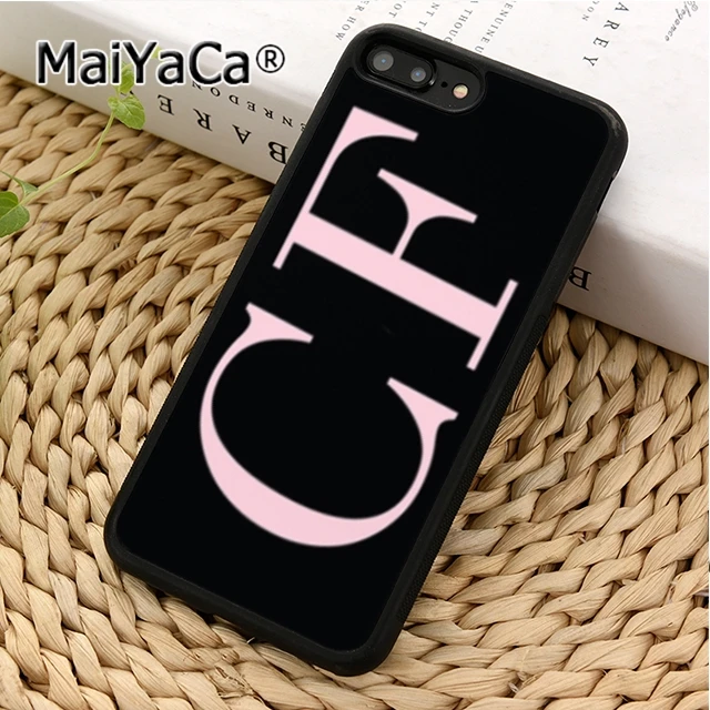 

MaiYaCa PERSONALISED INITIALS MONOGRAM PASTEL M02 Phone Case Cover For iPhone 11 pro 5 6s 7 8 XR XS max Samsung S6 S7 S8 S9 plus