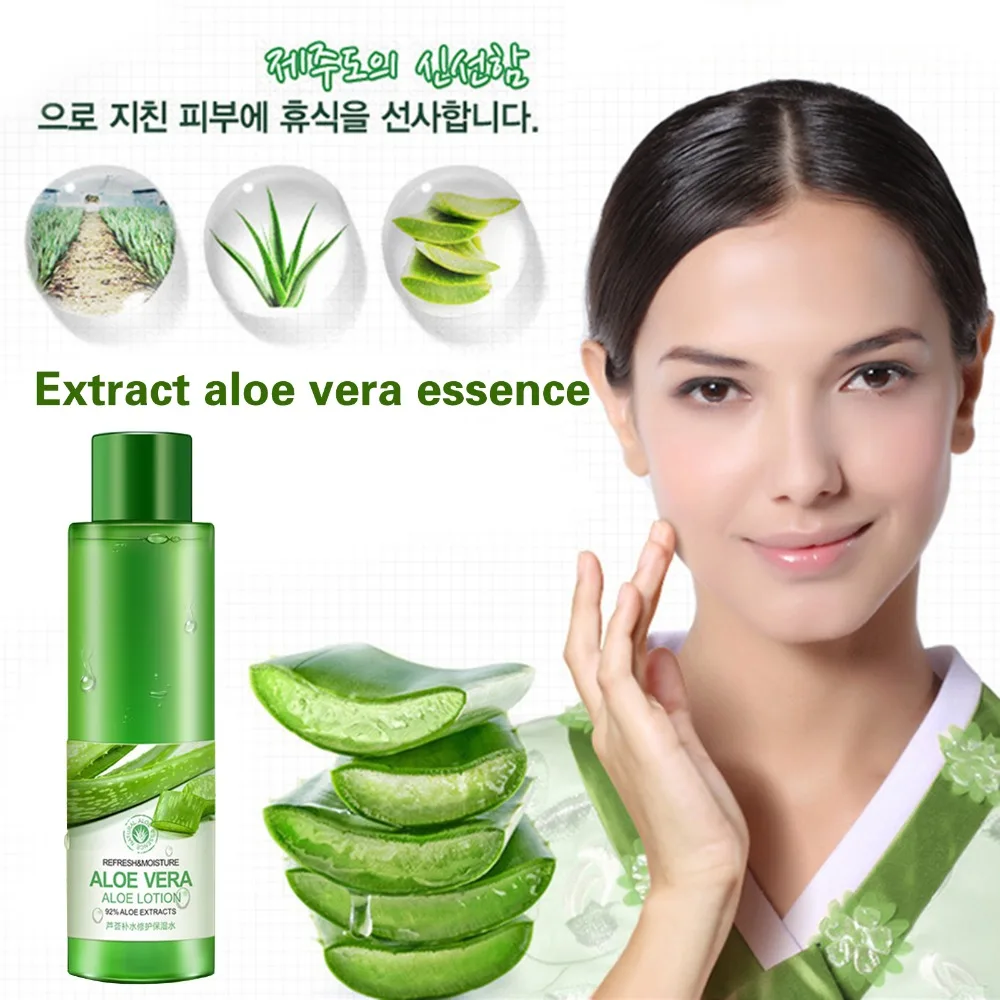 BIOAQUA Natural 92 Aloe Vera Gel Skin Rejuvenation Essence Lotion