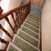 EHOMEBUY Foral ковер 1 шт. продан простой современный модный нескользящий самоклеящийся Домашний напольный коврик складной боковой лестничный портативный