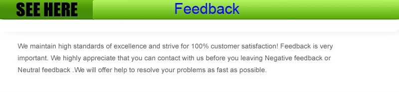 feedback