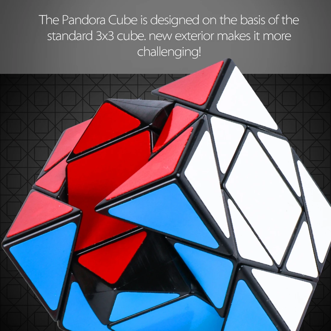 Mofang Jiaoshi Cubing класс Pandora волшебный куб обучающий игрушки для обучения мозгу-черный