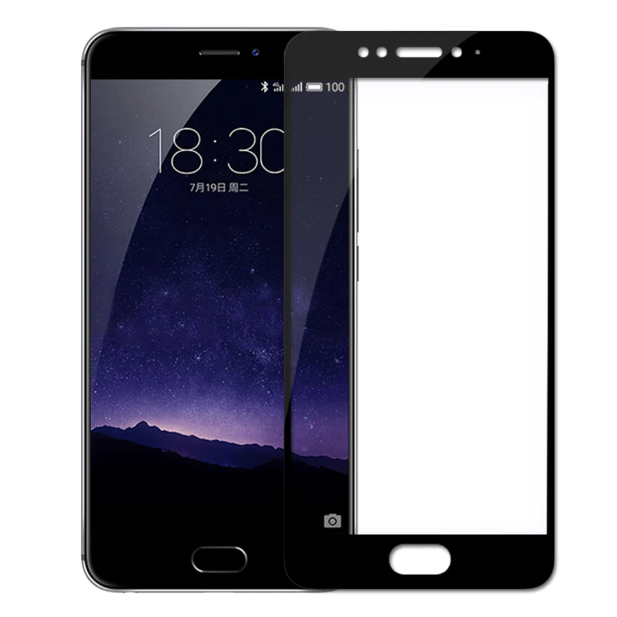 3D закаленное стекло для Meizu MX6 полноэкранная Защитная пленка MX 6 | Мобильные