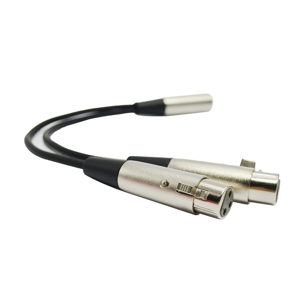 

HLBY-M01841 Y Cable, XLR3M to Dual XLR3F