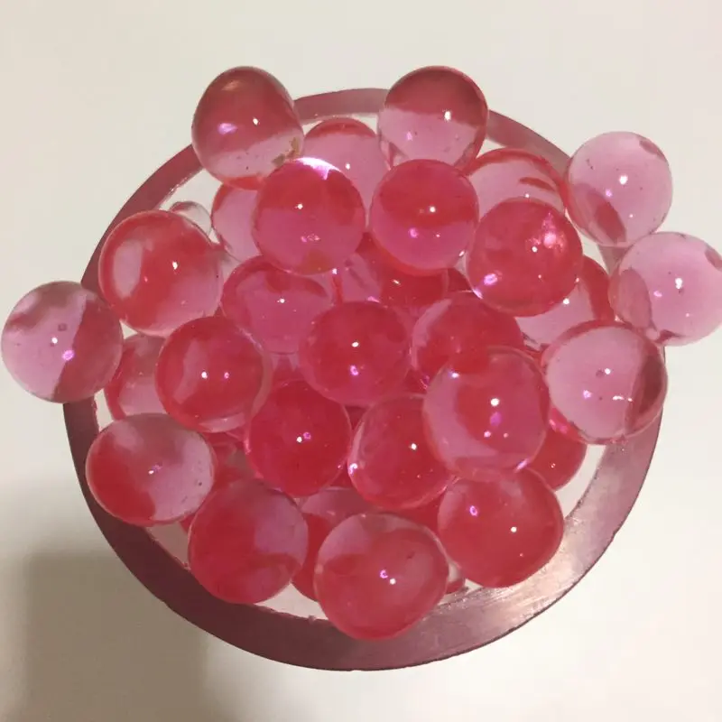500 гидрогель Воды Aqua Кристаллы Почвы Био Гель Шарики Шарика Свадебный Ваза Наполнителя Центральным растущей воды шары - Цвет: Light Pink