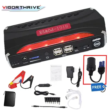 

600A 12V Portable Power Mini Emergency Starting Device Car Jump Starter Car Charger SOS Light Car Booster Bank Battery Charger