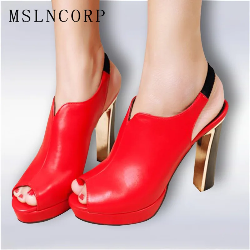 

Plus Size 34-42 Woman Summer Gladiator Women Sandals sexy Wedding Party Peep Toe Ankle Strap Dress high heel Pumps Ladies Shoes