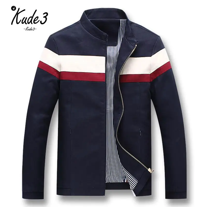 Kude 2019 Для мужчин весна лоскутное пальто и куртки Jaqueta Masculina мужской Повседневное
