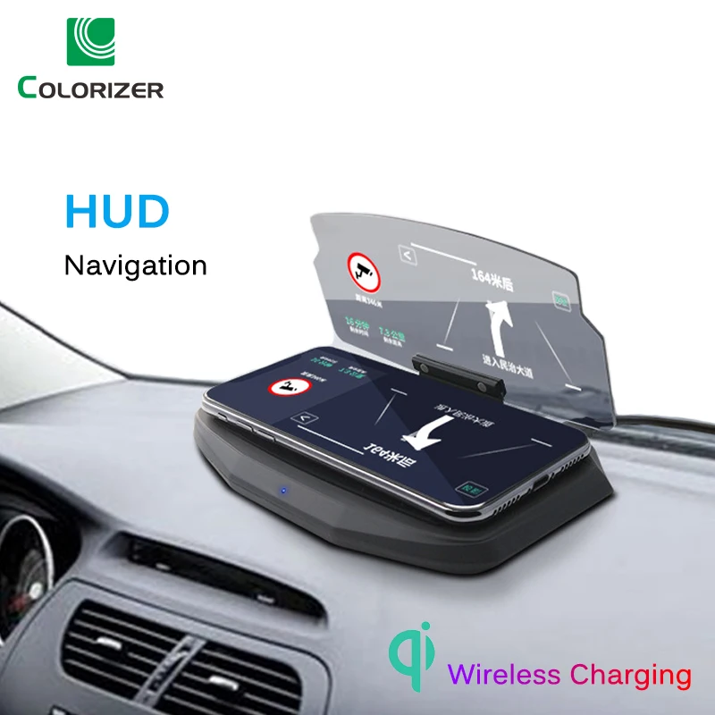 Wireless Charger For Smart Phone Universal Car Mirror