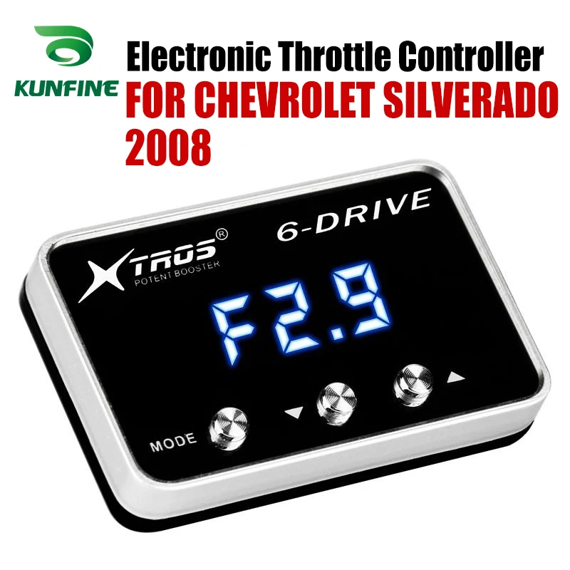 Car Electronic Throttle Controller Racing Accelerator Potent Booster For CHEVROLET SILVERADO 2008