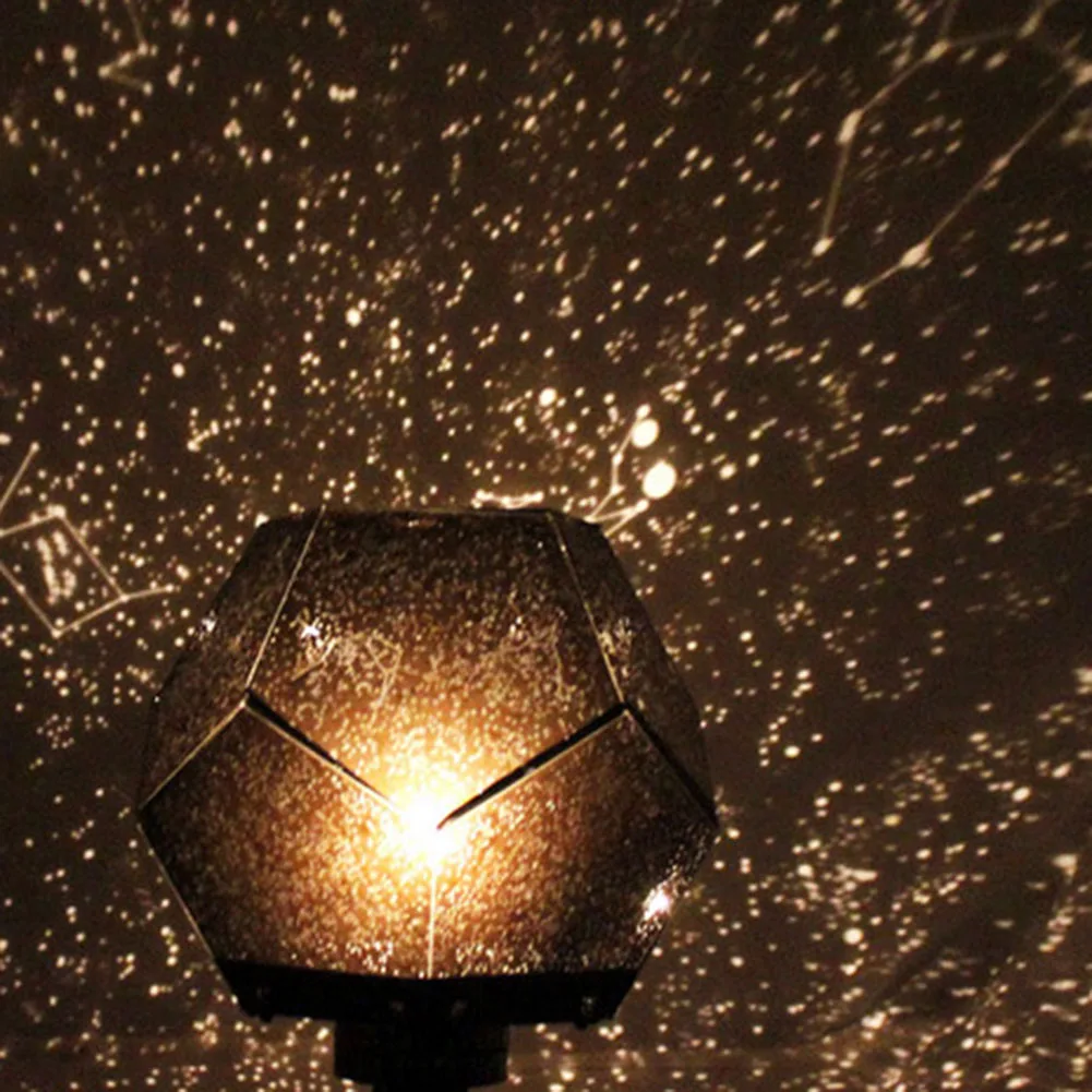 Креативная Вращающаяся лампа ночник подарок романтический космос и небо лазерный проектор Звезда Мастер дети Звездное Рождество подарок
