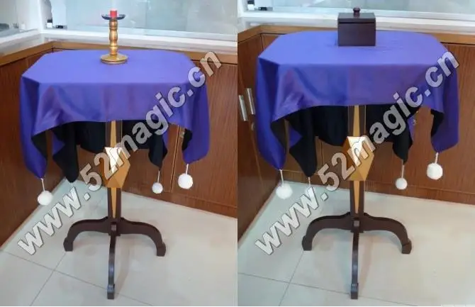 Mult-Function Floating Table (Anti Gravity Box + Metals Candlestick), Illusions,Best Satge Magic Props,Floating Magic Tricks Wholesale Toys & Hobbies