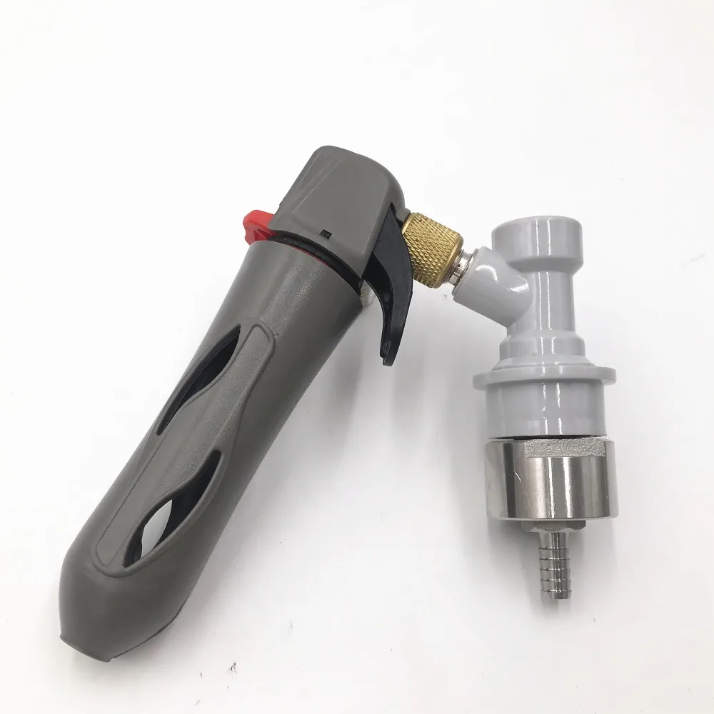 Co2 Keg Charger kit with Stainless Carbonation Cap & ball lock home brewing Injector Draft Beer | Дом и сад