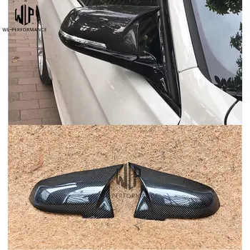 

3 series F34 Carbon Fiber ox horn stickup Rear View Mirror Cover Rearview Mirror Modification kits For BMW 3 serise F34 13-18