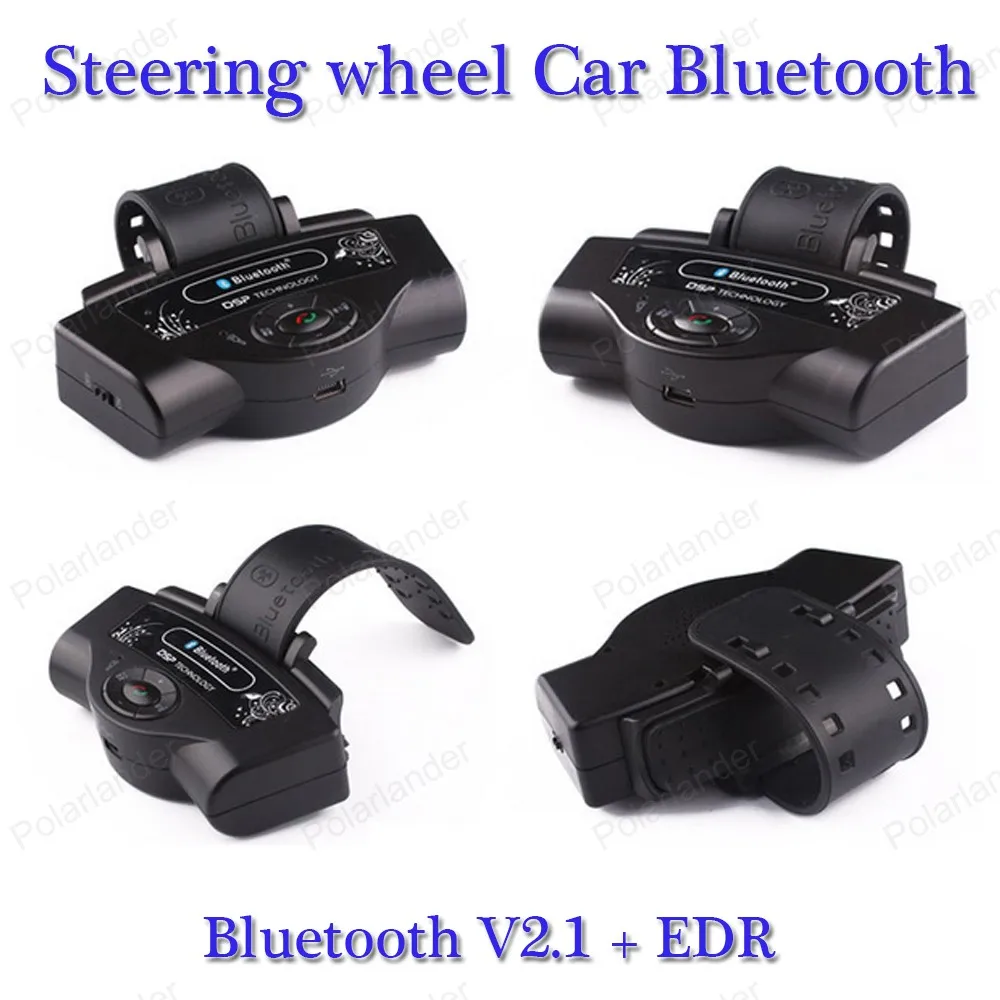 Car Bluetooth Transmitter Steering wheel car Bluetooth hands free phone