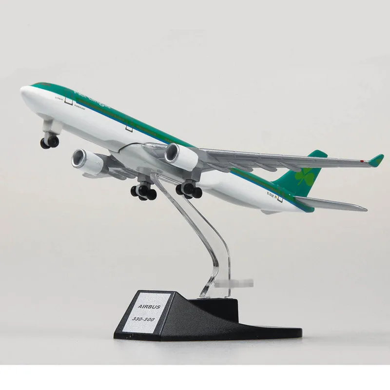 Модель самолета из сплава, 1: 300 Airbus металлическая литая модель, детская любимая игрушка