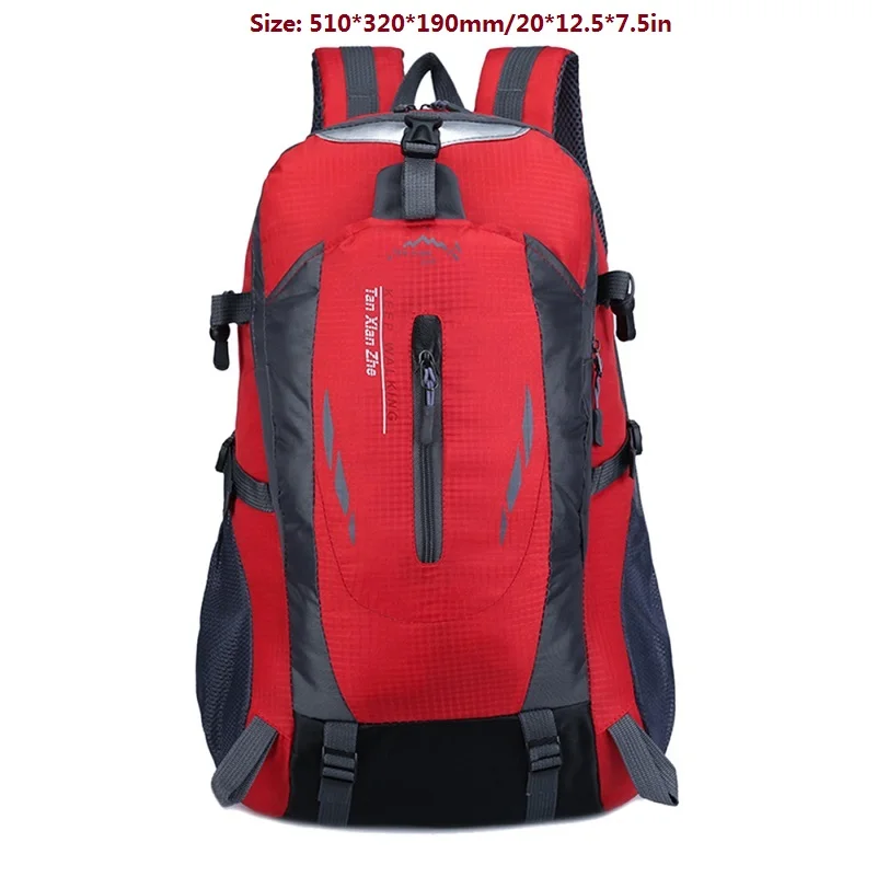 40L открытый рюкзак кемпинговая Сумка Водонепроницаемые альпинистские походные рюкзаки Molle спортивные сумки для скалолазания женский рюкзак