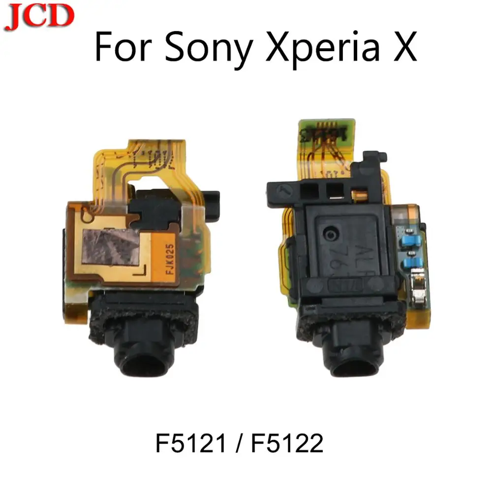 

JCD New Earphone Headphone Jack Audio Flex Cable For Sony Xperia X F5121 F5122 Replacement For Sony X F5121 F5122