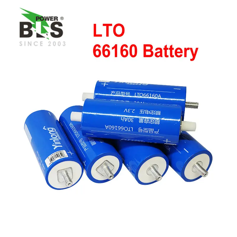 30 шт. LTO 66160 2,4 v 30Ah аккумулятор из лития и титана 2,3 v 10C 300A для Diy Pack 12 v 14,4 v power длительный жизненный цикл EV golf cart