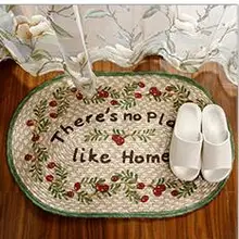 Американский льняной Коврик Противоскользящий коврик Домашний кухонный коврик для туалета балкон и кухонный коврик ковер для спальни