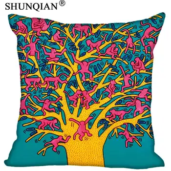 

New Arrival keith haring Pillowcases zipper Custom Pillow Case More Size Custom your image gift