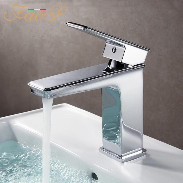Faop Basin Faucets Chrome Waterfall Bathroom Taps Mixer Faop Basin Faucets Chrome Waterfall Bathroom Taps Mixer Sink Faucet Water