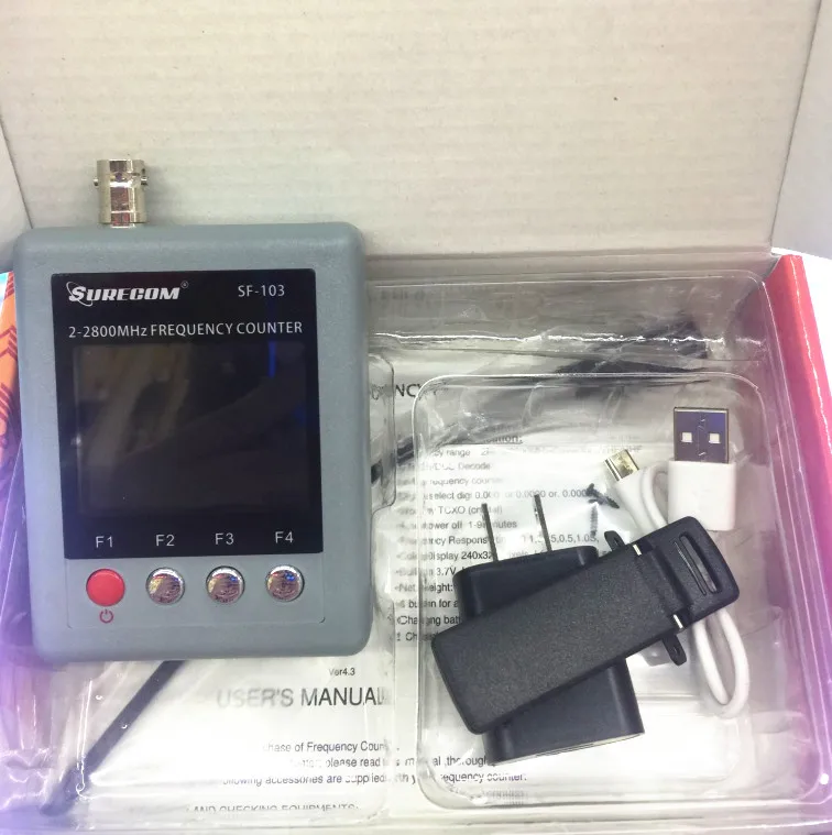 SF-103 телефон Misuratore di Frequenza SF103 Analogico/DMR Digitale Citofono Lettore di Frequenza Misuratore di Frequenza Mut