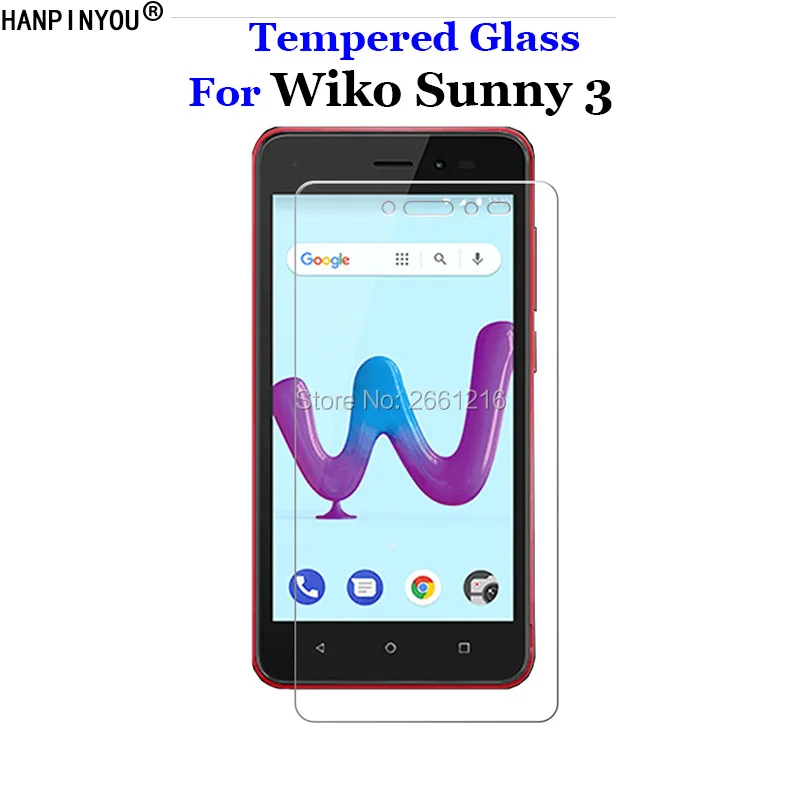 Для Wiko Sunny3 закаленное стекло 9H 2.5D Премиум Защитная пленка для экрана Sunny 3 5 0&quot |