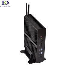 Безвентиляторный мини-ПК Intel Core i7 5500U 4500U NUC мини настольный компьютер бродуэлл 2 HDMI SD Card 4 К HTPC Mini-ITX Micro PC TV Box