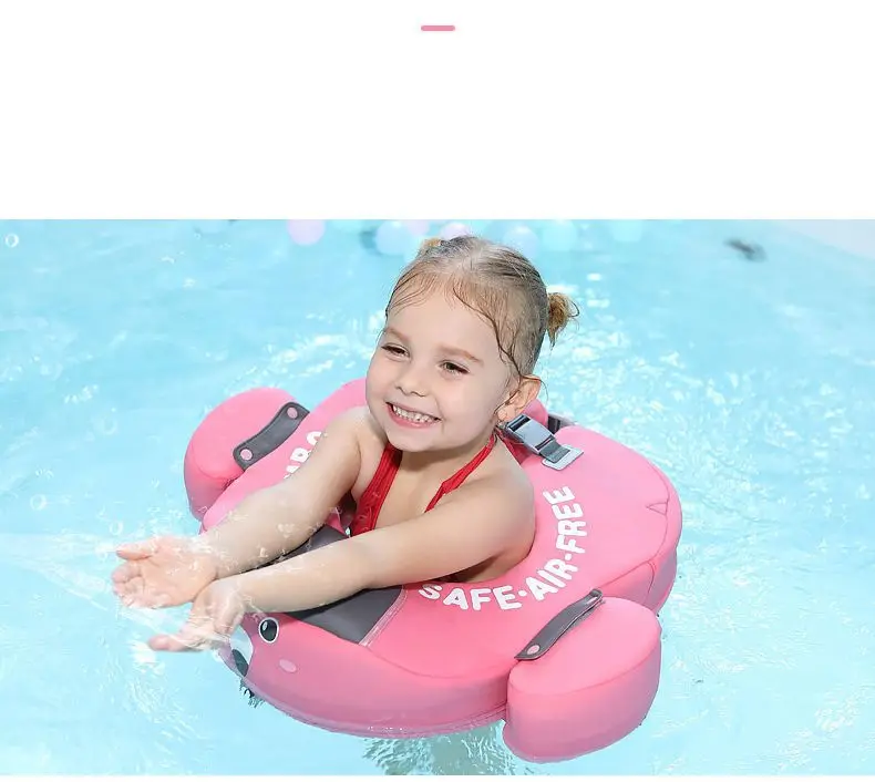 Детское плавающее кольцо с защитой от УФ-лучей, плавающее солнцезащитное кольцо для детей, без надувания, плавающее кольцо для купания, игрушка для купания в бассейне